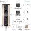 Corner socket with French outlets and USB QC charger