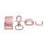 Factory High Quality In stock Custom Color Metal Dog Collar Accessories Metal Quick release buckle for Dog Collar