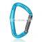 JRSGS UIAA CE Certified Climbing Carabiner 23kN 7075 Aluminum Carabiner Climbing Safety Snap Hook