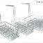Deep fry baskets Hotel Kitchen Non-stick Rectangle Commercial Iron Fryer Basket French Fries Wire Mesh Deep Fry Basket