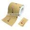 customized matte surface logo design glossy food roll film for dry dates snack food bag composite packaging materials