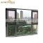 factory wholesale price custom villa bathroom ventilation window residential hurricane impact tempered glass casement window