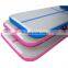 10cm thickness PVC plastic portable inflatable foldable fitness mat gym mat