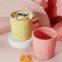 Baby learn to drink cup baby silicone drink cup children's milk cup anti fall straight drink household open water cup