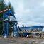 hot sale hzs50 concrete mixing plant with hopper from famous factory