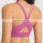 Hot Sale Shockproof Cross Back Sexy Yoga Bra Top Women Gym Fitness Sports Wear Outfit Outdoor Training Running Bra