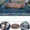 Wholesale Square Plywood Basswood Folding Dining Table For Hotel