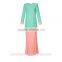 Hotsale elegant abaya elegant baju kurung islamic maxi dress simple muslim long dress winter abaya BJ047