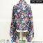 100% Polyester Butterfly Printed Scarf With Fringes For SS 16