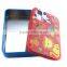 Lovely rectangular shape kids tin container box for gift