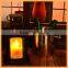 Battery-Operated LED White flower decal Electric Candle
