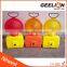 Outdoor Recycled Polycarbonate Plastic Barricade Warning Traffic Lamp