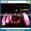 superb stage decoration inflatable tusk with LED lights for event party decoration