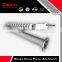Electric high temperature ceramic radiant tube heater heating element