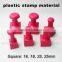 2015 Best Quality Plastic stamp Material