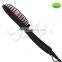 Wholesale electric hair straightening comb straightening brush hair straightener brush lcd--HSB002QU