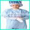 Disposable Poly Coated Protective Isolation Gown with Thumb loops