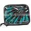 9pcs Cr-V steel screwdriver set crossed and slotted screwdriver