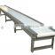 High Efficiency flat roller conveyor, horizontal belt conveyor plant