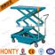 Hot sell Movable Manual or Electric Motor hydraulic table cart