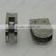 Flat Back Small D Stainless Steel Glass Clamp