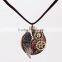 Antique Gold And Silver Plate Wing Pendant Necklace Wholesale 2015