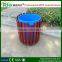 garbage can made of environmentally wood-plastic composite material