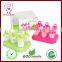 Reusable Popsicle Molds Ice Pop Molds Maker Set of 6,Green