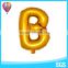 Thanksgiving day Balloons with number and letter shape for party decoration and toys to kids