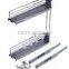TKK kitchen metal side pull out basket