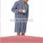 Cheap Adult Stripe Shirt Long Cotton Nightshirt For Men