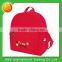 cheap promotional school backpack with two front zipper pockets
