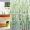 Hot Sale Green Bamboo Natural Landscape Design Bathroom Shower Curtain Fabric 12 Hooks56683 Bamboo Natural Landscape HYUK
