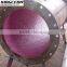 ceramic lined anti desgaste steel tube