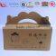 Wholesale corrugated paper box for packaging beer and fried chicken