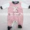 cartoon baby bodysuit red and white stripe newborn baby clothing