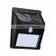 New Outdoor 6 LED Solar Wall Mounted Motion Sensor Light