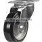 Solid Iron Core Rubber Industrial Carts' Castor Wheels N182