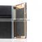 Metal Bumper Case Premium Leather Case With Card Slots For iPhone 6/6S