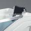 one person massage bathtub,whirlpool tub with glass Q324