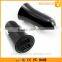 With Led Light Dual Port Horn Shape Car Charger Holder