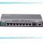 OEM Gigabit 8 Port Power Over Ethernet PoE Switch 48V