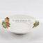 Hot sale restaurant dishwasher safe porcelain soup plate