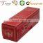 Custom Logo Red Wine Packaging Box Paper Wine Gift Box For Single Bottle Wine