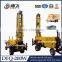 Bore well drilling machine price DFQ-200W Portable trailer mounted water well drilling rig