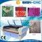 Prefessional Co2 lasre cutter machinery/ auto feeding fabric leather clothes laser cutting machine