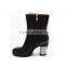 2014 China Manufacturer Wholesale Cheap New Style Fashion Ladies Winter PU Boots