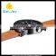 WJ-5372 water resistant chamring leather strap stylish V6 top brand men business quartz watch