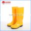 High Quality PVC Safety Boots with Candy Yellow Color