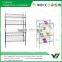 2015 hot sell NSF 4 layer chrome wire slant magazine rack (YB-WS014)